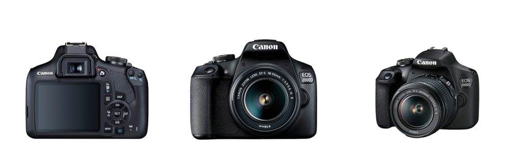 Canon EOS 2000D-ตัวกล้อง