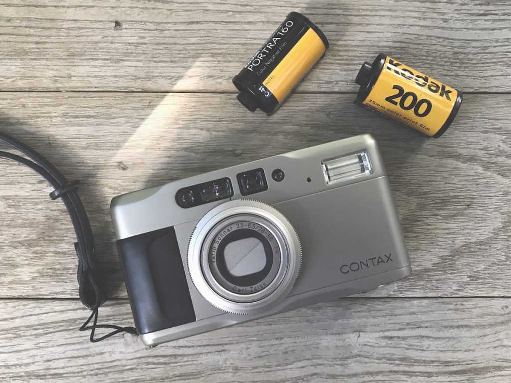กล้องฟิล์มคอมแพค Contax T2 รุ่นยุค 90