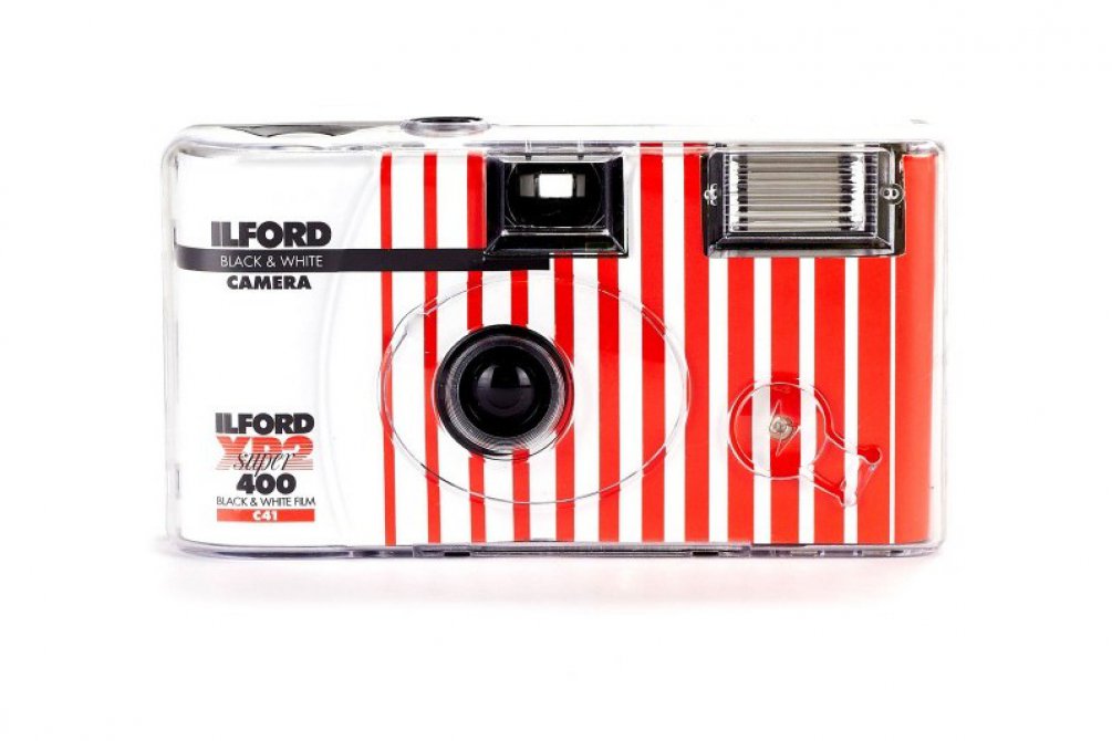 กล้องฟิล์มใช้งานดี Ilford XP2 B&W Single Use